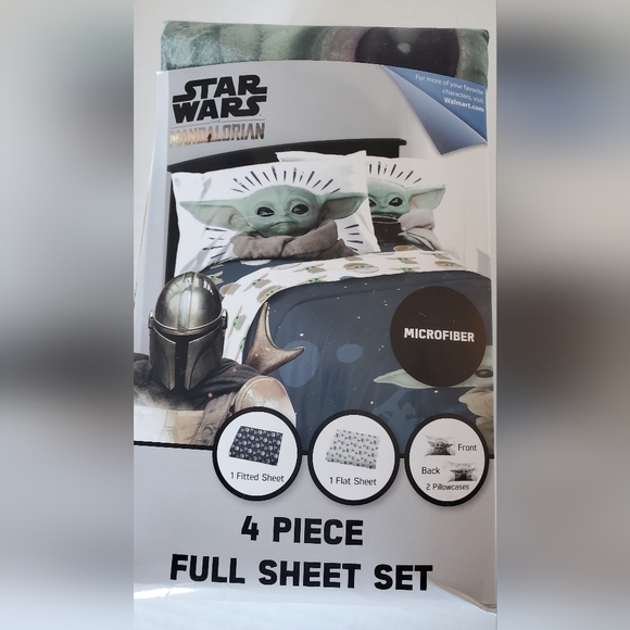 NWT Full Mandalorian Sheet Set - Picture 2 of 8